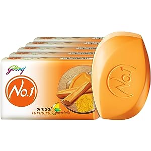 GODREJ NO1 SANDAL TURMERIC SOAP 5 100G